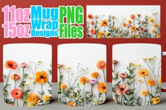 Springtime Bliss Mug Wrap - Sublimate Joy Product Image 1