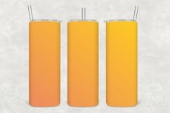 Ombre Gradient Tumbler Wrap Sublimation Product Image 1