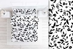 Black &amp; White Floral V04 Seamless Patterns Collection Product Image 5