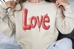 Cute Watercolor Valentines Day Clipart PNG Product Image 1