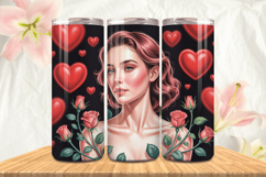 Black Girl Magic Black Woman Positive mind 20oz Tumbler wrap Product Image 1