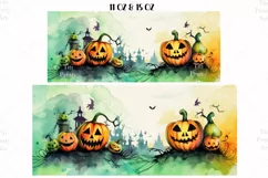 Halloween Mug Wrap 11 oz and 15 oz | Halloween Sublimation Product Image 3
