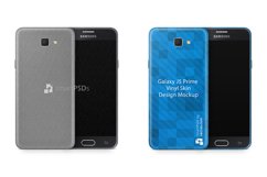 Samsung Galaxy J5 Prime Vinyl Skin Design Mockup 2017 Product Image 1