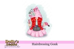Red Head Hairdresser Hairdressing Gnome Gonk Clipart Product Image 2