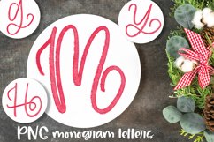 Watercolor Monograms For Sublimation - A - Z Product Image 1