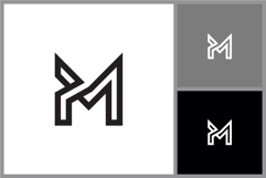 Modern Letter M Logo Icon Product Image 1