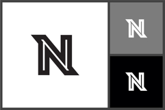 Bold Letter N Logo Icon Product Image 1