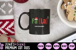 Fa La La La SVG | 2021 Christmas SVG Holiday #christmasmath Product Image 1