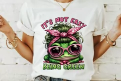 Funny frog PNG, funny quote PNG, Sublimation design. Product Image 2