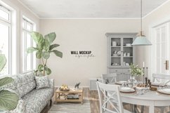 Wall mockup - Wallpaper mockup - Scandinavian room scene Product Image 1