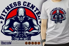 Gym Fitness Club Center Mascot SVG Illustrations Product Image 6