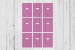 3 x 2 clip display card template svg dxf png ai files Product Image 1