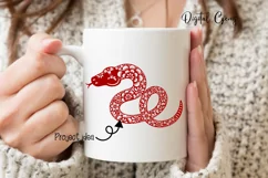 Snake, Chinese new year SVG / DXF / EPS / PNG files Product Image 6