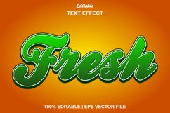fresh text effect Product Image 1