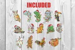 Christmas Animals Sublimation Bundle Product Image 1