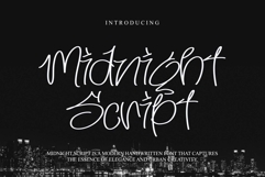 Midnight Script Product Image 1