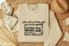 Cassette Tape Svg, Old School Svg, Retro Vintage Style Svg Product Image 1