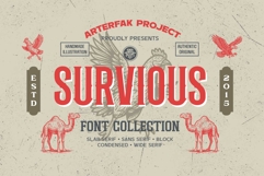 Survious Vintage Font Collection Product Image 1