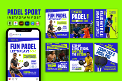 Neon Color Padel - Instagram Post Product Image 1