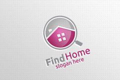 Real estate Logo with Abstract Property and Home shape 8 Product Image 3