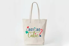 Christmas SVG Cut File - Candy Cane Cutie SVG File Product Image 4