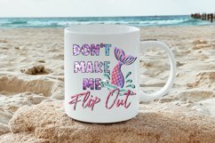 Funny Coastal Mermaid Design for Sublimation Product Image 4