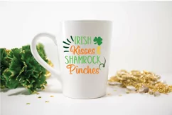 Irish Kisses & Shamrock Pinches SVG File - St. Patrick's Day Product Image 5