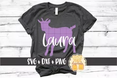 Goat - Farm Animal SVG PNG DXF Cut Files Product Image 1