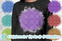Shibori Batik Pattern Watercolor Sublimation Background Product Image 1
