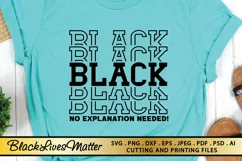 Black Lives Matter SVG PNG EPS DXF for Cutting and Printing Product Image 6