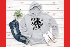 Seventh Grade Y'all SVG Cut File - Back to School SVG DXF Product Image 5