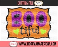Boo TIFUL - Halloween SVG Cutting File Product Image 2