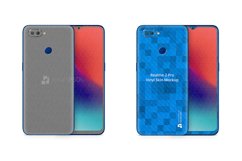 RealMe 2 Pro Vinyl Skin Design Mockup 2018 Product Image 2