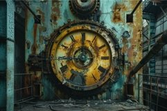 Abandoned industrial machinery in decay Product Image 1