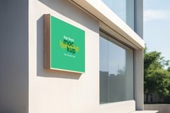 Sign Board Mockup on Building Wall Product Image 2