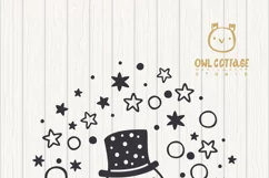 Let it Snow SVG Snowman, Snowman SVG, Christmas SVG Product Image 9