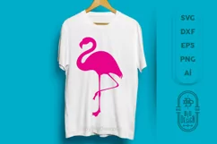 Flamingo SVG , Pink Flamingo Silhouette SVG Product Image 4