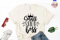 Small shop boss - Small Business EPS SVG DXF PNG Product Image 2
