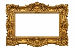 Frame in vintage style PNG file transparent Product Image 1