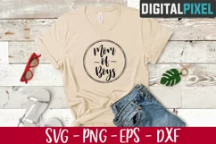 Mom of Boys Svg, Boy Mama Svg, Mom Svg, Boys Mom Svg Product Image 2