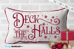 Deck The Halls SVG | Christmas SVG Product Image 1