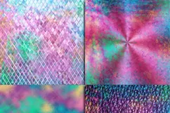 Mermaid Textures Digital Paper - Free Design of The Week Product Image 4