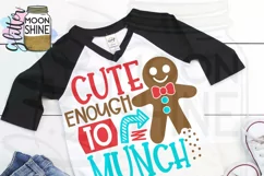 Cute Enough To Munch SVG DXF PNG EPS Cutting Files Product Image 2