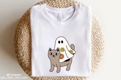 Ghosts Svg, Halloween Svg, Cute Animals Svg, Ghost Svg Files Product Image 3