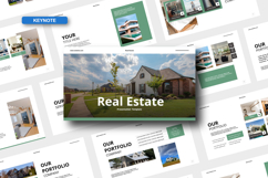 Real Estate Keynote Template Product Image 1