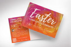 Easter Sunday Church Postcard Template | Canva: Invitation Product Image 1
