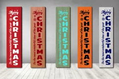 Christmas Porch Sign SVG PNG EPS DXF Merry Christmas SVG Product Image 2