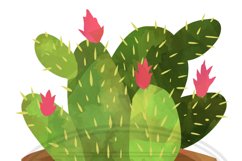 Watercolor Cactus Clipart Product Image 3