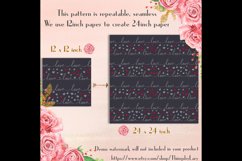 16 Seamless Red and Gray Love Valentine Digital Papers Product Image 4