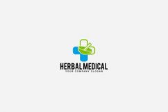 herbal medical logo Product Image 1